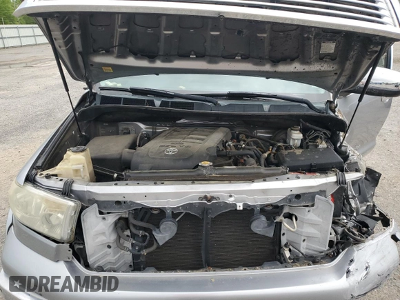 2013 Toyota Tundra Limited z VIN 5TFFY5F18DX136180, wystawiony jako Copart lot #51525745 z przebiegiem Nie podano mil oraz Szkoda całkowita • Salvage title. Historia ofert i sprzedaży dostępna na DreamBid. Obrazek 13.