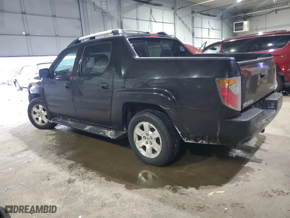 2008 Honda Ridgeline RTL with VIN 2HJYK165X8H531215, listed as a Copart auction lot 45991305 with 205,117 mi miles and Salvage Title. Bid and sale history available at carsss.com. Image 2.
