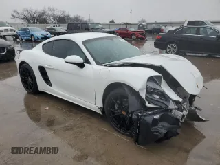 2018 Porsche 718 Cayman z VIN WP0AA2A82JK260195, wystawiony jako Copart lot #38854154 z przebiegiem 27 381 mil mil oraz . Historia ofert i sprzedaży dostępna na DreamBid. Obrazek 4.