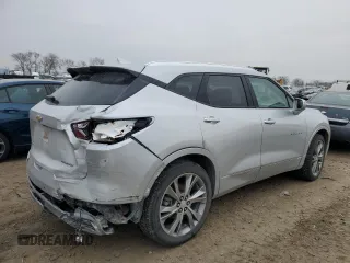 2019 Chevrolet Blazer Premier z VIN 3GNKBFRS5KS606634, wystawiony jako Copart lot #86372164 z przebiegiem 108 262 mil mil oraz Szkoda całkowita • Salvage title. Historia ofert i sprzedaży dostępna na DreamBid. Obrazek 3.