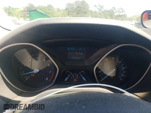 2012 Ford Focus S with VIN 1FAHP3E26CL404567, listed as a Copart auction lot 52162055 with 195,060 mi miles and Salvage Title. Bid and sale history available at DreamBid. Image 9.