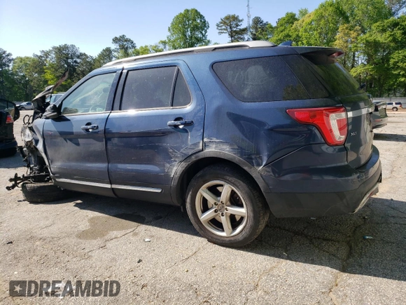 2017 Ford Explorer XLT z VIN 1FM5K8D86HGA19634, wystawiony jako Copart lot #53196185 z przebiegiem Nie podano mil oraz Szkoda całkowita • Salvage title. Historia ofert i sprzedaży dostępna na DreamBid. Obrazek 2.