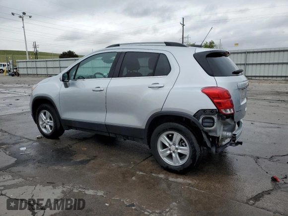 2017 Chevrolet Trax LT with VIN 3GNCJPSB6HL247790, listed as a Copart auction lot 54567685 with 68,689 mi miles and Salvage Title. Bid and sale history available at carsss.com. Image 2.