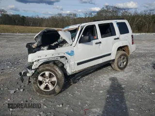 2012 Jeep Liberty Sport with VIN 1C4PJLAK2CW115651, listed as a Copart auction lot 45855084 with Not Provided miles and Non Repairable. Bid and sale history available at DreamBid. Image 1.