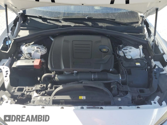 2018 Jaguar F-Pace 30t Premium with VIN SADCJ2GX7JA236427, listed as a Copart auction lot 47453385 with 54,123 mi miles and Salvage title. Bid and sale history available at DreamBid. Image 12.