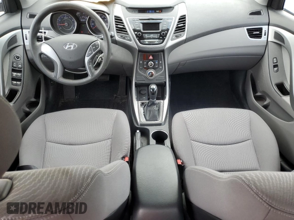 2016 Hyundai Elantra SE с VIN KMHDH4AE5GU502951, выставлен на аукционе Copart как лот 60399795 с пробегом 83 080 миль миль и Списание • Salvage title. История ставок и продаж доступна на DreamBid. Изображение 8.