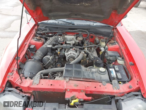 2001 Ford Mustang GT Deluxe with VIN 1FAFP42X71F205746, listed as a IAAI auction lot 41665046 with 1 mi miles. Bid and sale history available at carsss.com. Image 10.