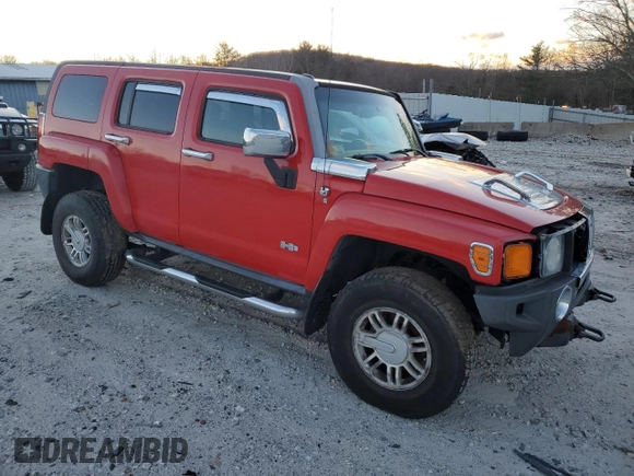 2006 Hummer H3 with VIN 5GTDN136168309973, listed as a Copart auction lot 86716294 with 203,651 mi miles and Clean Title. Bid and sale history available at DreamBid. Image 4.