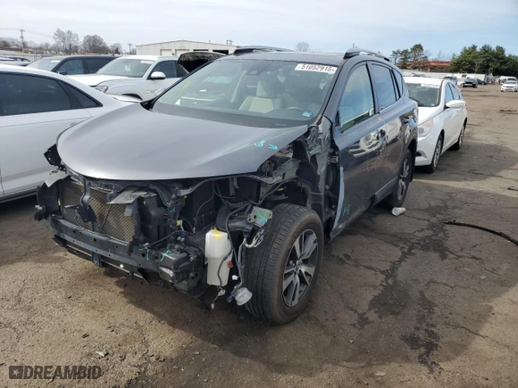 2017 Toyota RAV4 XLE with VIN JTMRFREV3HD198494, listed as a Copart auction lot 51052915 with 96,036 mi miles and Salvage Title. Bid and sale history available at carsss.com. Image 1.
