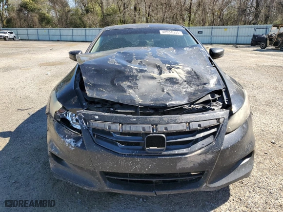 2011 Honda Accord Cpe EX-L with VIN 1HGCS1B80BA002605, listed as a Copart auction lot 48934535 with 263,780 mi miles and Salvage Title. Bid and sale history available at carsss.com. Image 5.