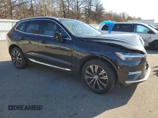 2022 Volvo XC60 Inscription with VIN YV4L12RLXN1083521, listed as a Copart auction lot 42866935 with 34,749 mi miles and Salvage title. Bid and sale history available at DreamBid. Image 4.