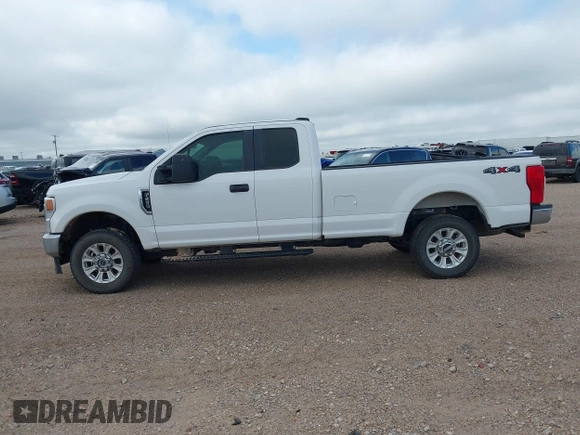 2021 Ford Super Duty F-250 SRW XL with VIN 1FT7X2B65MEC39074, listed as a IAAI auction lot 42086381 with 158,099 mi miles. Bid and sale history available at carsss.com. Image 14.