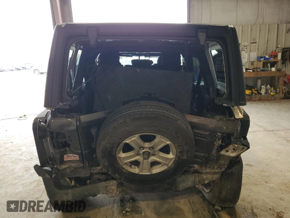 2020 Jeep Wrangler Unlimited Sport S с VIN 1C4HJXDN5LW269143, выставлен на аукционе Copart как лот 51481855 с пробегом Не указан миль и Списание • Salvage title. История ставок и продаж доступна на DreamBid. Изображение 6.
