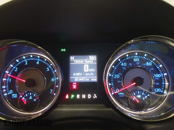2013 Chrysler Town & Country Touring with VIN 2C4RC1BG8DR689862, listed as a IAAI auction lot 41082531 with 181,447 mi miles. Bid and sale history available at carsss.com. Image 7.