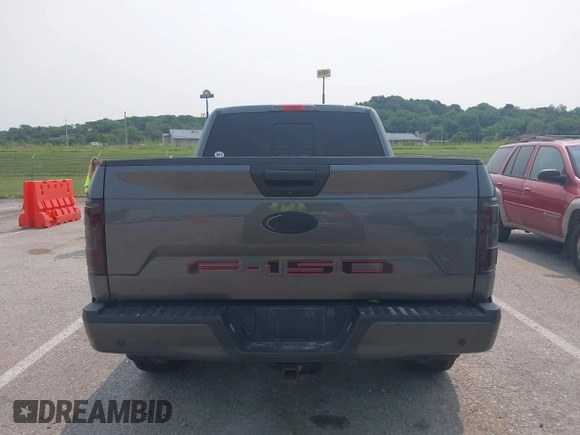 2019 Ford F-150 XL with VIN 1FTFW1E52KFA46500, listed as a IAAI auction lot 42394797 with 79,455 mi miles and . Bid and sale history available at DreamBid. Image 16.