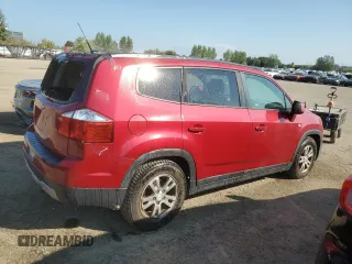 2012 Chevrolet Orlando 1LT z VIN KL77P2EMXCK614979, wystawiony jako Copart lot #70815394 z przebiegiem 187 640 mil mil oraz Tytuł czysty. Historia ofert i sprzedaży dostępna na DreamBid. Obrazek 3.