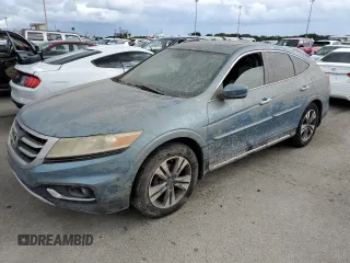 2014 Honda Crosstour EX-L with VIN 5J6TF1H57EL001003, listed as a Copart auction lot 74712234 with 0 mi miles and Salvage Title. Bid and sale history available at carsss.com. Image 1.