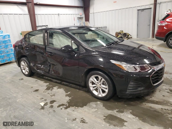 2019 Chevrolet Cruze LS with VIN 1G1BC5SM9K7111629, listed as a Copart auction lot 81933014 with 80,764 mi miles and Salvage Title. Bid and sale history available at carsss.com. Image 4.