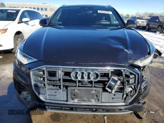 2019 Audi Q8 Prestige with VIN WA1CVAF11KD045541, listed as a Copart auction lot 87643435 with 62,807 mi miles and Salvage title. Bid and sale history available at DreamBid. Image 5.