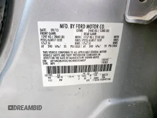 2013 Ford Edge SE with VIN 2FMDK3GC9DBE03407, listed as a Copart auction lot 56876445 with 99,083 mi miles and Salvage title. Bid and sale history available at DreamBid. Image 13.