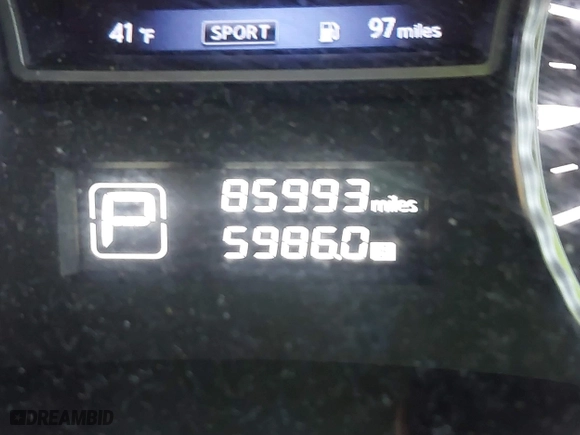 2019 Infiniti QX60 PURE with VIN 5N1DL0MM8KC569052, listed as a IAAI auction lot 41172254 with 85,993 mi miles. Bid and sale history available at carsss.com. Image 16.