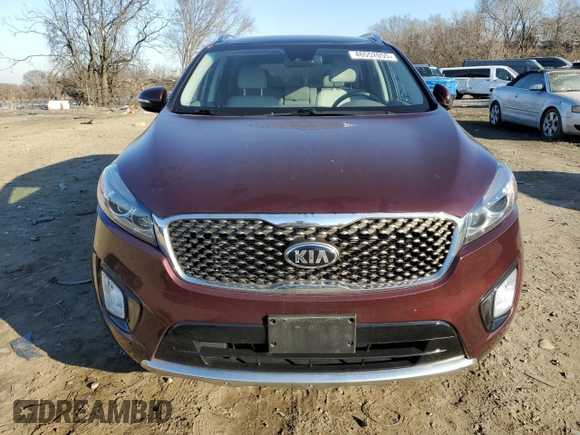 2018 Kia Sorento SX with VIN 5XYPKDA58JG400846, listed as a Copart auction lot 46552055 with 48,677 mi miles and Salvage Title. Bid and sale history available at DreamBid. Image 5.