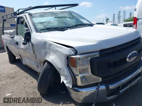 2020 Ford F-250 XL with VIN 1FTBF2A66LEE20729, listed as a IAAI auction lot 41261766 with 100,530 mi miles and . Bid and sale history available at DreamBid. Image 6.