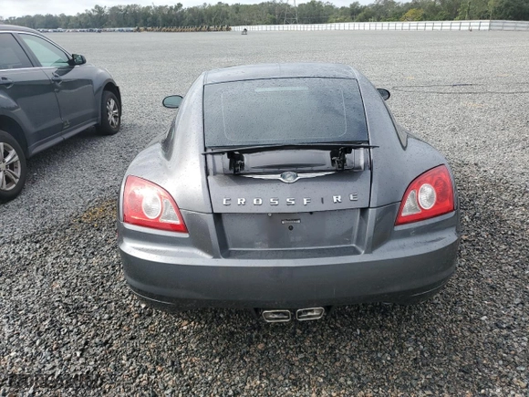 2005 Chrysler Crossfire Limited with VIN 1C3AN69L35X034958, listed as a Copart auction lot 81349794 with 102228 miles and Salvage Title. Bid and sale history available at carsss.com. Image 6.