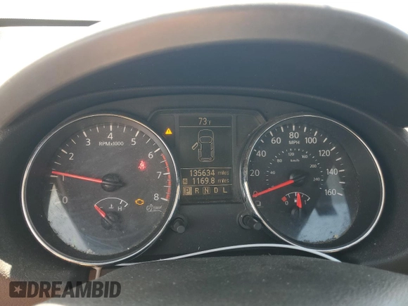 2012 Nissan Rogue S with VIN JN8AS5MT8CW279591, listed as a Copart auction lot 50139105 with 135,634 mi miles and Salvage Title. Bid and sale history available at carsss.com. Image 9.
