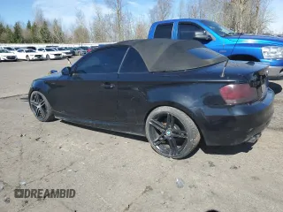 2008 BMW 1 Series 135i with VIN WBAUN93548VK39755, listed as a Copart auction lot 50836015 with Not Provided miles and Clean Title. Bid and sale history available at carsss.com. Image 2.