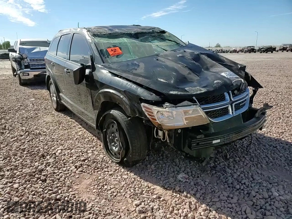 2019 Dodge Journey SE with VIN 3C4PDCBB6KT845668, listed as a Copart auction lot 43646215 with Not Provided miles and Salvage Title. Bid and sale history available at DreamBid. Image 12.