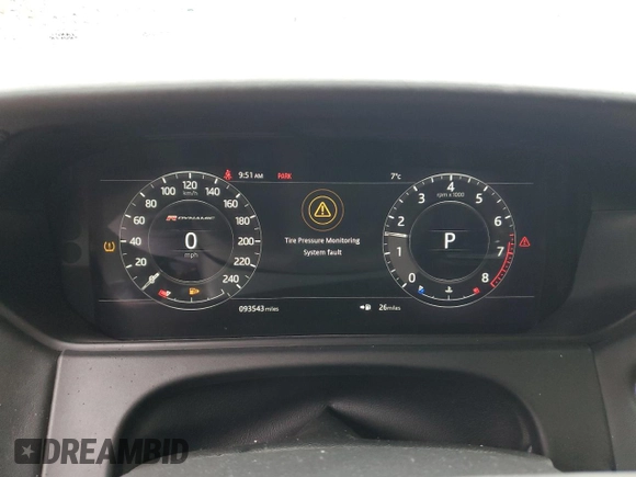 2018 Land Rover Range Rover Velar R-Dynamic HSE with VIN SALYM2RXXJA752022, listed as a Copart auction lot 50808584 with 93,543 mi miles. Bid and sale history available at carsss.com. Image 9.