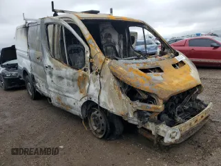 2016 Ford Transit Cargo with VIN 1FTYR1ZM5GKB43612, listed as a Copart auction lot 80563754 with Not provided miles and Salvage title. Bid and sale history available at DreamBid. Image 4.