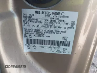 2012 Ford F-250 XL z VIN 1FT7X2A64CEC71286, wystawiony jako IAAI lot #42536742 z przebiegiem Nie podano mil oraz . Historia ofert i sprzedaży dostępna na DreamBid. Obrazek 9.