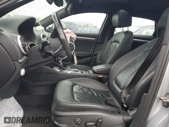 2015 Audi A3 2.0 TDI Premium Plus with VIN WAUCJGFF0F1043932, listed as a Copart auction lot 87008694 with 0 mi miles and Salvage Title. Bid and sale history available at carsss.com. Image 7.
