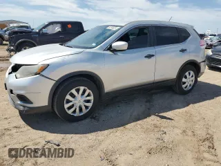 2016 Nissan Rogue SV with VIN JN8AT2MT1GW008955, listed as a Copart auction lot 51299525 with 157,568 mi miles and Salvage Title. Bid and sale history available at carsss.com. Image 1.