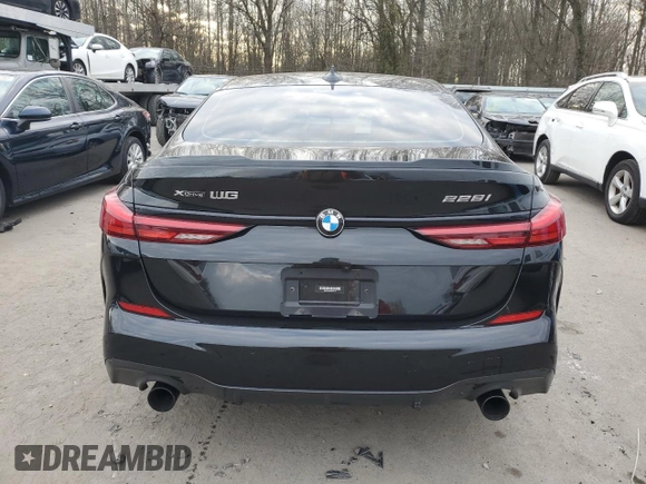 2021 BMW 2 Series 228i xDrive with VIN WBA73AK08M7J25119, listed as a Copart auction lot 81191423 with 0 mi miles. Bid and sale history available at carsss.com. Image 6.