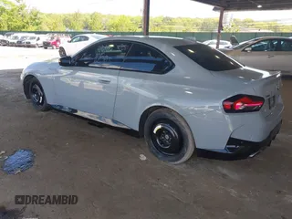 2022 BMW 2 Series M240i xDrive with VIN 3MW53CM07N8C16723, listed as a IAAI auction lot 42173534 with 26,767 mi miles and . Bid and sale history available at DreamBid. Image 3.