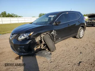 2016 Nissan Rogue S with VIN JN8AT2MV0GW152093, listed as a Copart auction lot 52763885 with 97,318 mi miles and Salvage Title. Bid and sale history available at carsss.com. Image 1.