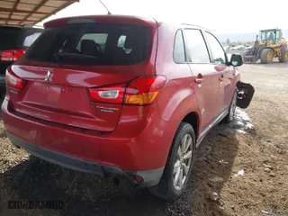 2013 Mitsubishi Outlander Sport ES with VIN 4A4AP3AU3DE012342, listed as a IAAI auction lot 41402832 with 195,806 mi miles. Bid and sale history available at carsss.com. Image 4.