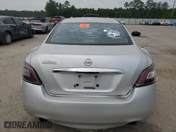 2012 Nissan Maxima SV z VIN 1N4AA5AP4CC858624, wystawiony jako Copart lot #54853025 z przebiegiem 155 708 mil mil oraz Szkoda całkowita • Salvage title. Historia ofert i sprzedaży dostępna na DreamBid. Obrazek 6.