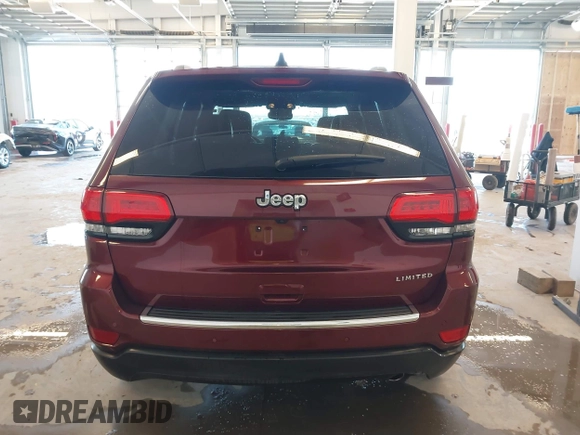 2017 Jeep Grand Cherokee Limited z VIN 1C4RJEBG5HC795116, wystawiony jako IAAI lot #41096233 z przebiegiem 162 829 mil mil oraz . Historia ofert i sprzedaży dostępna na DreamBid. Obrazek 16.