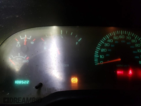 1999 Dodge Ram 2500 with VIN 3B7KF26Z3XM568940, listed as a Copart auction lot 81280844 with 108,522 mi miles and Clean Title. Bid and sale history available at carsss.com. Image 9.