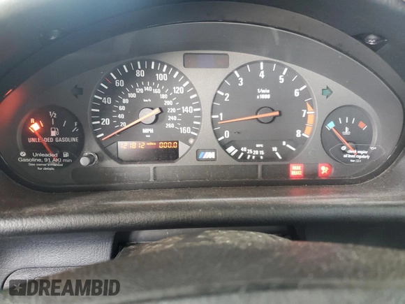 1995 BMW 3 Series M3 z VIN WBSBF9324SEH06950, wystawiony jako Copart lot #60659885 z przebiegiem 121 812 mil mil oraz Szkoda całkowita • Salvage title. Historia ofert i sprzedaży dostępna na DreamBid. Obrazek 9.