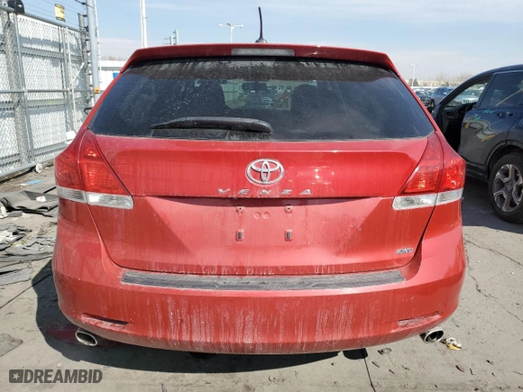 2009 Toyota Venza with VIN 4T3BK11A89U021493, listed as a Copart auction lot 46163055 with NaN miles and Salvage Title. Bid and sale history available at carsss.com. Image 6.