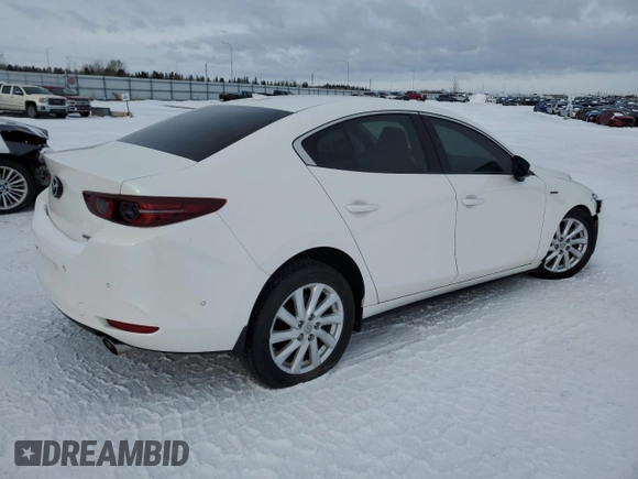 2021 Mazda 3 2.5 Turbo with VIN JM1BPBAY5M1308950, listed as a Copart auction lot 87502495 with 62,843 mi miles and Salvage Title. Bid and sale history available at DreamBid. Image 3.