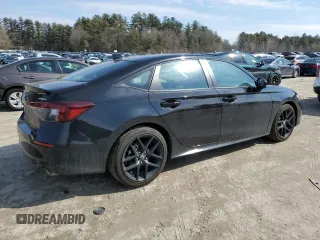 2025 Honda Civic Sport with VIN 2HGFE2F5XSH510270, listed as a Copart auction lot 47839085 with 8,279 mi miles and Salvage title. Bid and sale history available at DreamBid. Image 3.