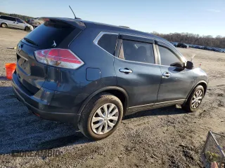 2015 Nissan Rogue SV with VIN KNMAT2MT5FP581765, listed as a Copart auction lot 84490954 with 112,949 mi miles and Salvage Title. Bid and sale history available at DreamBid. Image 3.