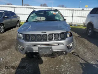 2020 Jeep Compass Latitude with VIN 3C4NJCBB7LT147555, listed as a Copart auction lot 87333844 with Not Provided miles and Salvage Title. Bid and sale history available at carsss.com. Image 5.