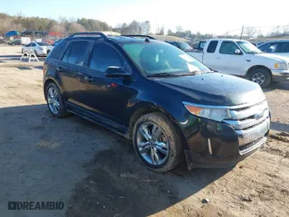2012 Ford Edge SEL with VIN 2FMDK3J92CBA52044, listed as a IAAI auction lot 41640793 with 175,629 mi miles. Bid and sale history available at carsss.com. Image 1.